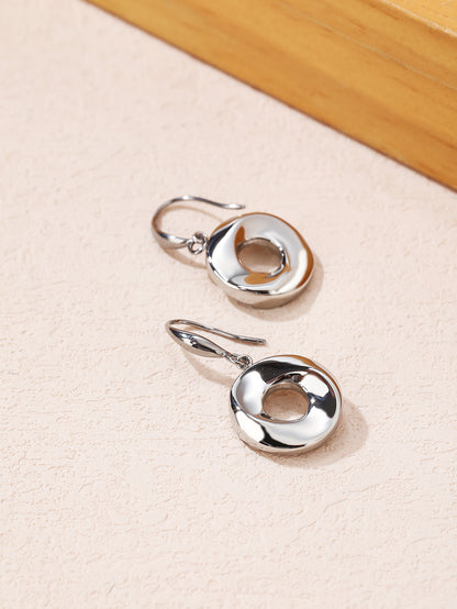 Sphere&Style Open Circle Drop Earrings