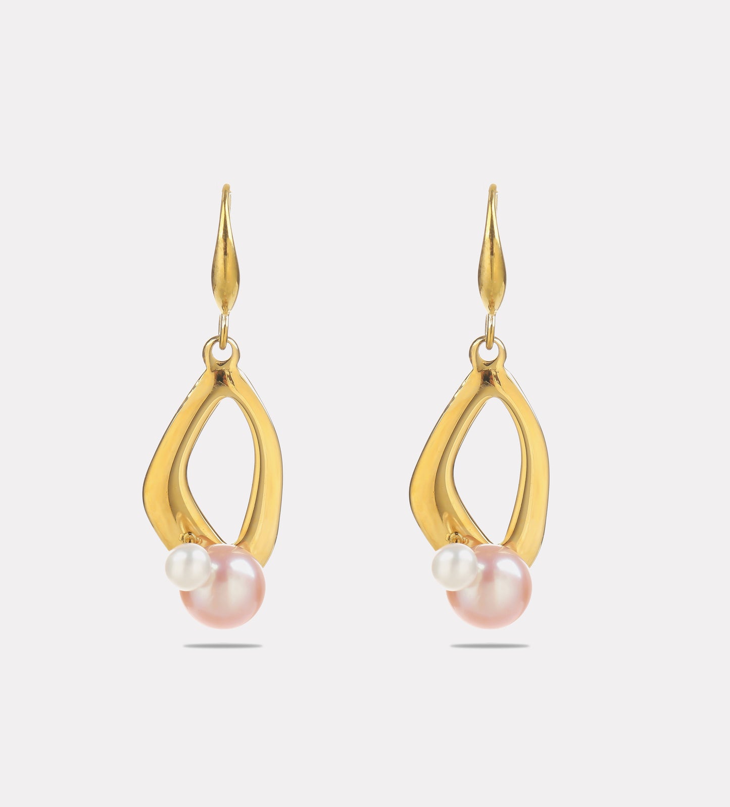 Sphere&Style Cultured Pearl Hoops Earrings