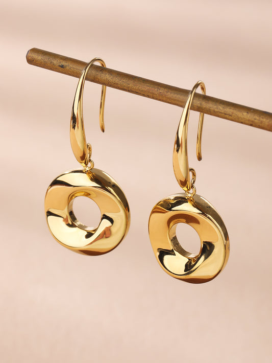 Sphere&Style Open Circle Drop Earrings