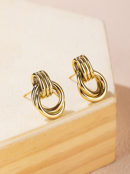 Sphere&Style Twisted Stud Earrings